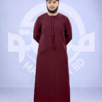 Maroon Premium Emirati Thobe