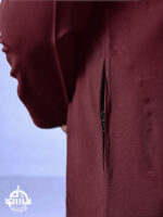 Maroon Premium Emirati Thobe - Image 2