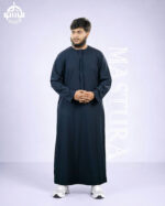 Navy Blue Premium Emirati Thobe