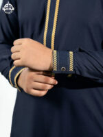 Dark Green Premium Arabian Thobe - Image 2