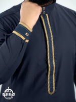 Dark Green Premium Arabian Thobe - Image 3