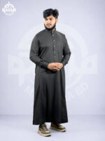 Mid Black Premium Arabian Thobe