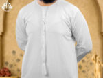 White Premium Emirati Thobe - Image 3