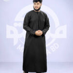 Black Premium Emirati Thobe
